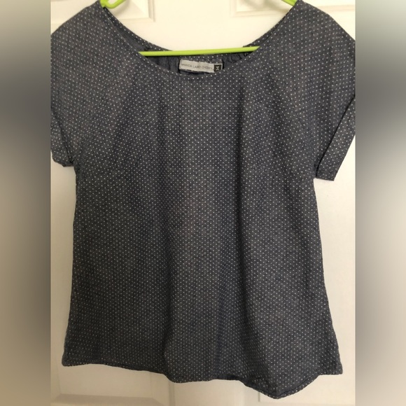 Amanda Laird Cherry Chambray Blouse🌷 - Picture 1 of 5